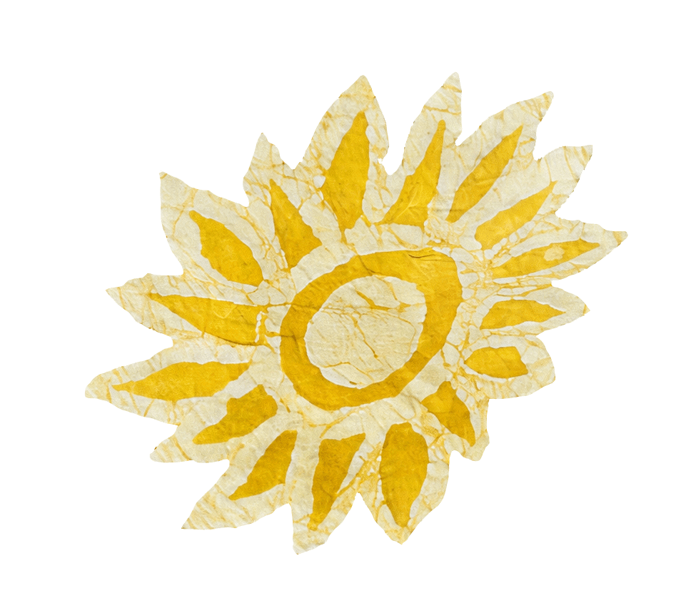 Sunflower decoration